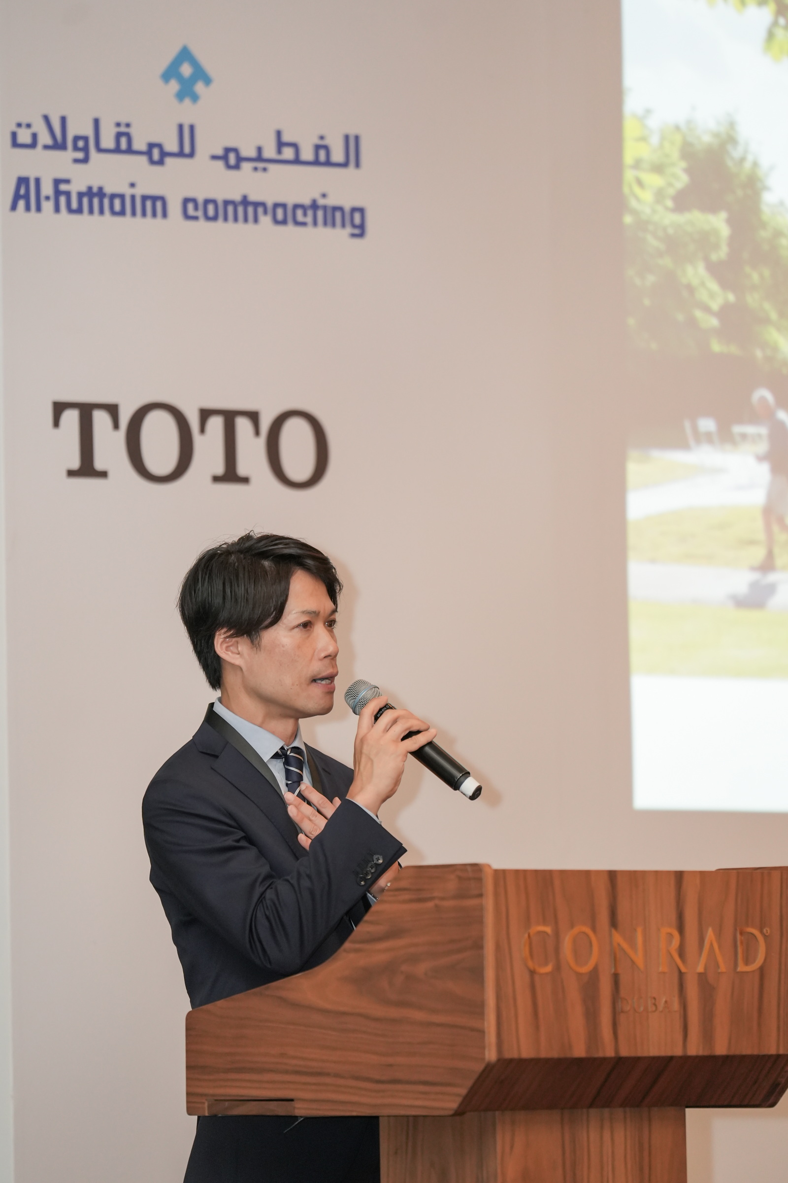 Mr. Daisuke Endo, President of TOTO Asia Oceania 